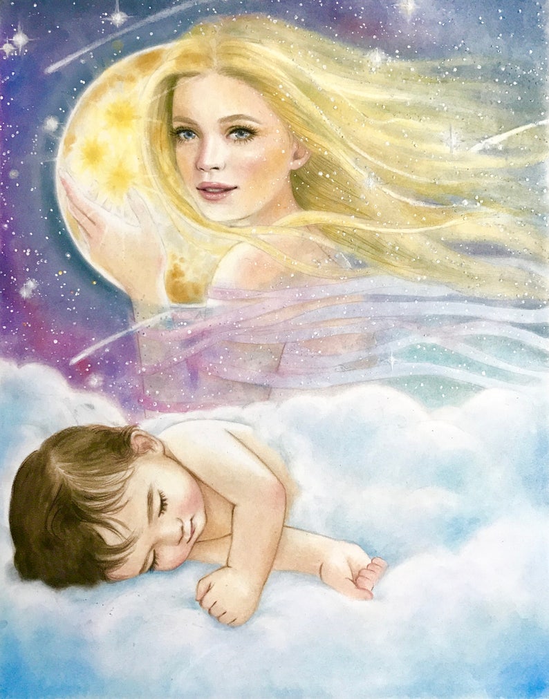 Baby from the Moon:Autographed childrens book. A special message included. Age 4-8. image 2