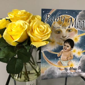 Baby from the Moon:Autographed childrens book. A special message included. Age 4-8. image 6