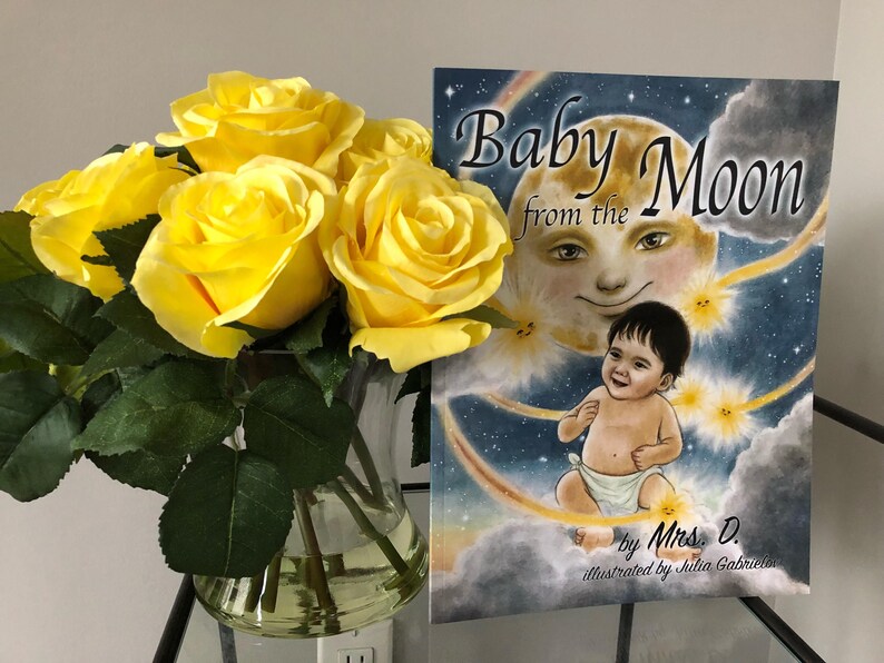 Baby from the Moon:Autographed childrens book. A special message included. Age 4-8. image 6