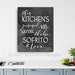 Insegna Decorativa Da Parete In Legno 40x40 Cm – This Kitchen Is Seasoned With Sazon Adobo Sofrito & Love, Spagnolo Portoricano - 4