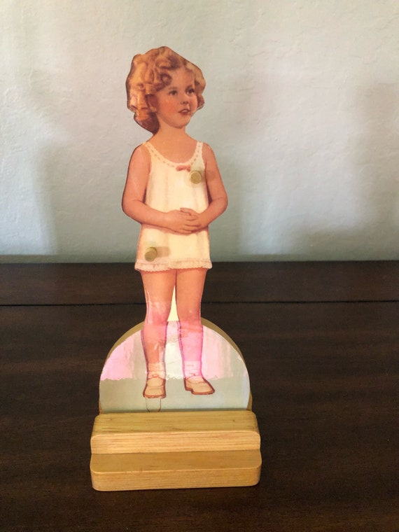 wooden paper dolls