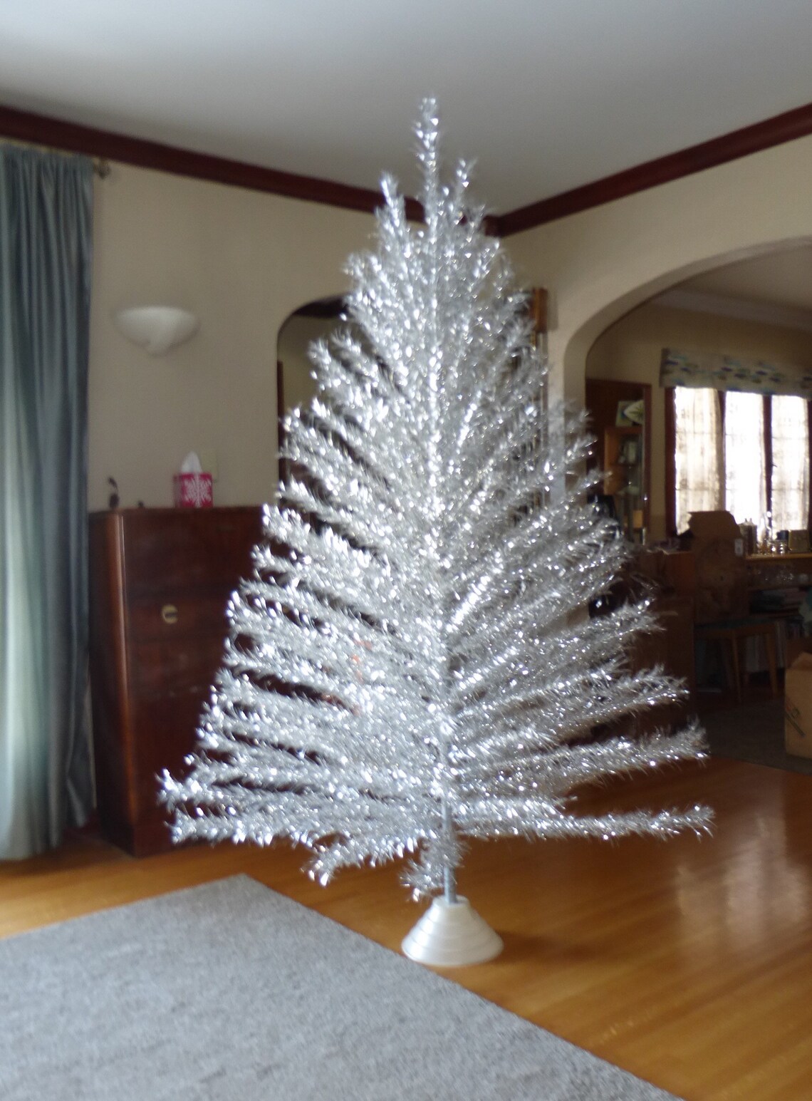 NEAR MINT 7 Carey McFall Taper Aluminum Christmas Tree 154 Etsy