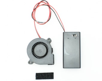 2" Cooling Fan Kit - For Helmet/Mask/Prop - 9V battery powered