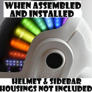 LED kit -ALL Parts Included- Daft Punk Helmet Guy Manuel ALL Parts Included