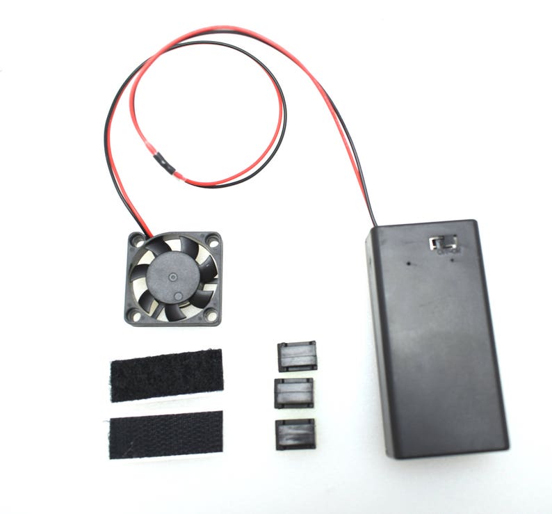 1 Cooling Fan Kit for Helmet 9V Battery Powered Etsy