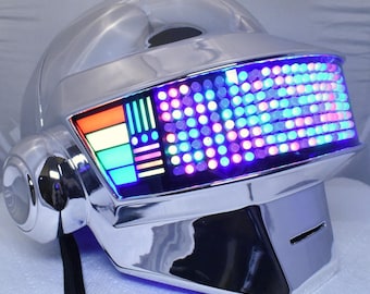 RGB Daft Punk Helmet Discovery era - Thomas Thru-hole matrix
