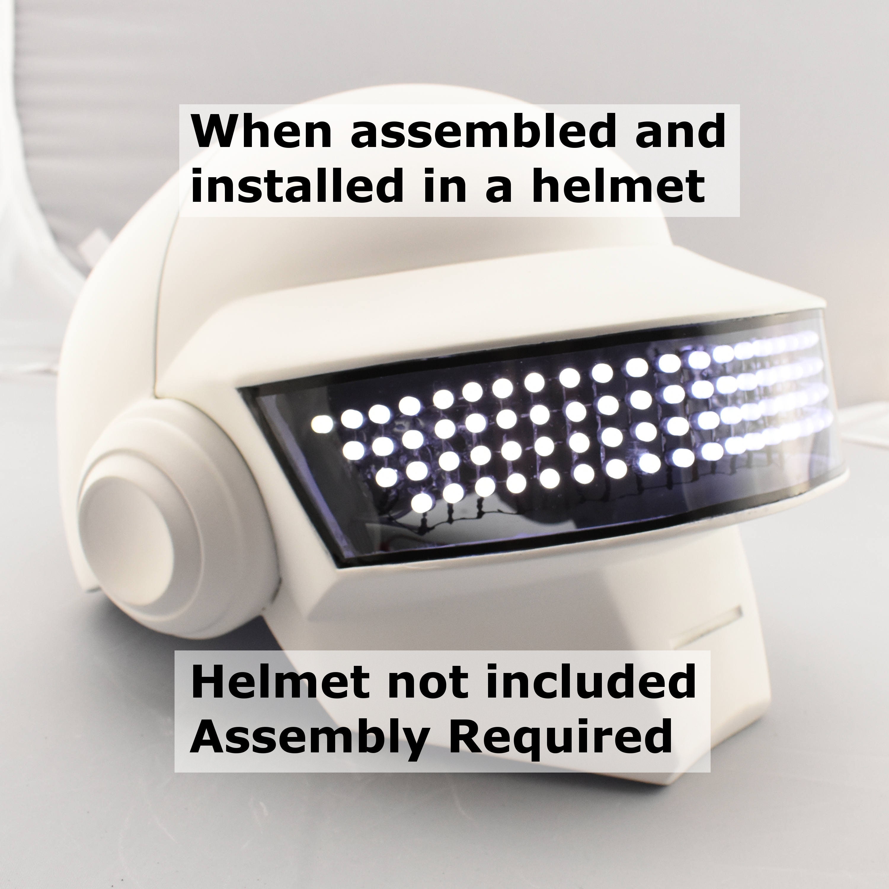 Daft Punk Guy/thomas TRON DIY LED Kit - White Leds - Etsy