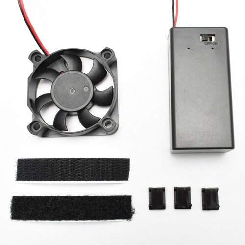 2.0 Cooling Fan Kit for Helmet 9V Battery Powered Etsy