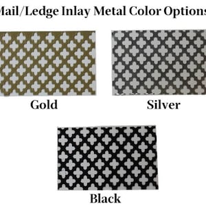 May include: Three metal samples with a crosshatch pattern. The samples are gold, silver, and black.
