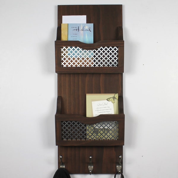 Wall Mail Organizer Etsy