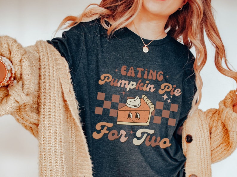 Funny Pregnancy Announcement Shirt Eating for Two Tshirt Etsy