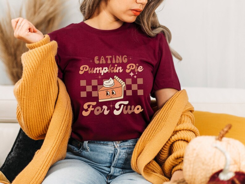 Funny Pregnancy Announcement Shirt Eating for Two Tshirt Etsy