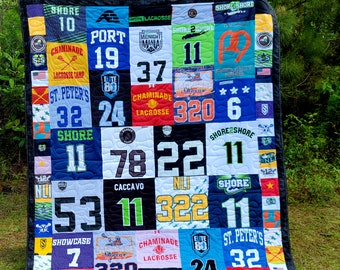 Memory T-shirt Quilt Made to Order/ Sold out until May 2024