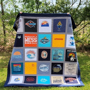 Memory T-shirt Quilt/ Made to Order