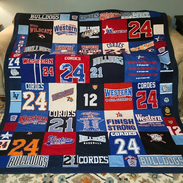 T Shirt Blanket Etsy