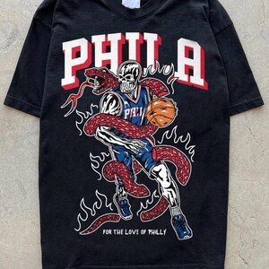 After School Special Philadelphia 76ers Long Sleeve Tee - Apparel & Accessories M