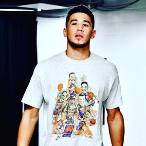 devin booker skeleton shirt