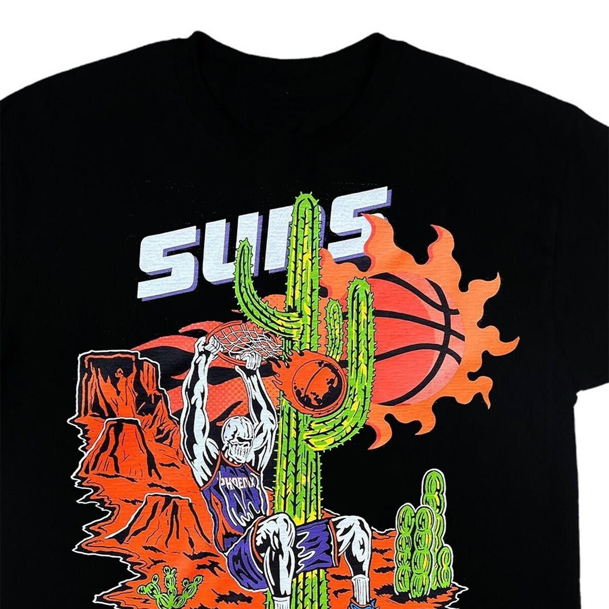 Warren Lotas X Phoenix Suns Devin Booker skeleton alway's hot in the Valley  shirt, hoodie, sweater, long sleeve and tank top