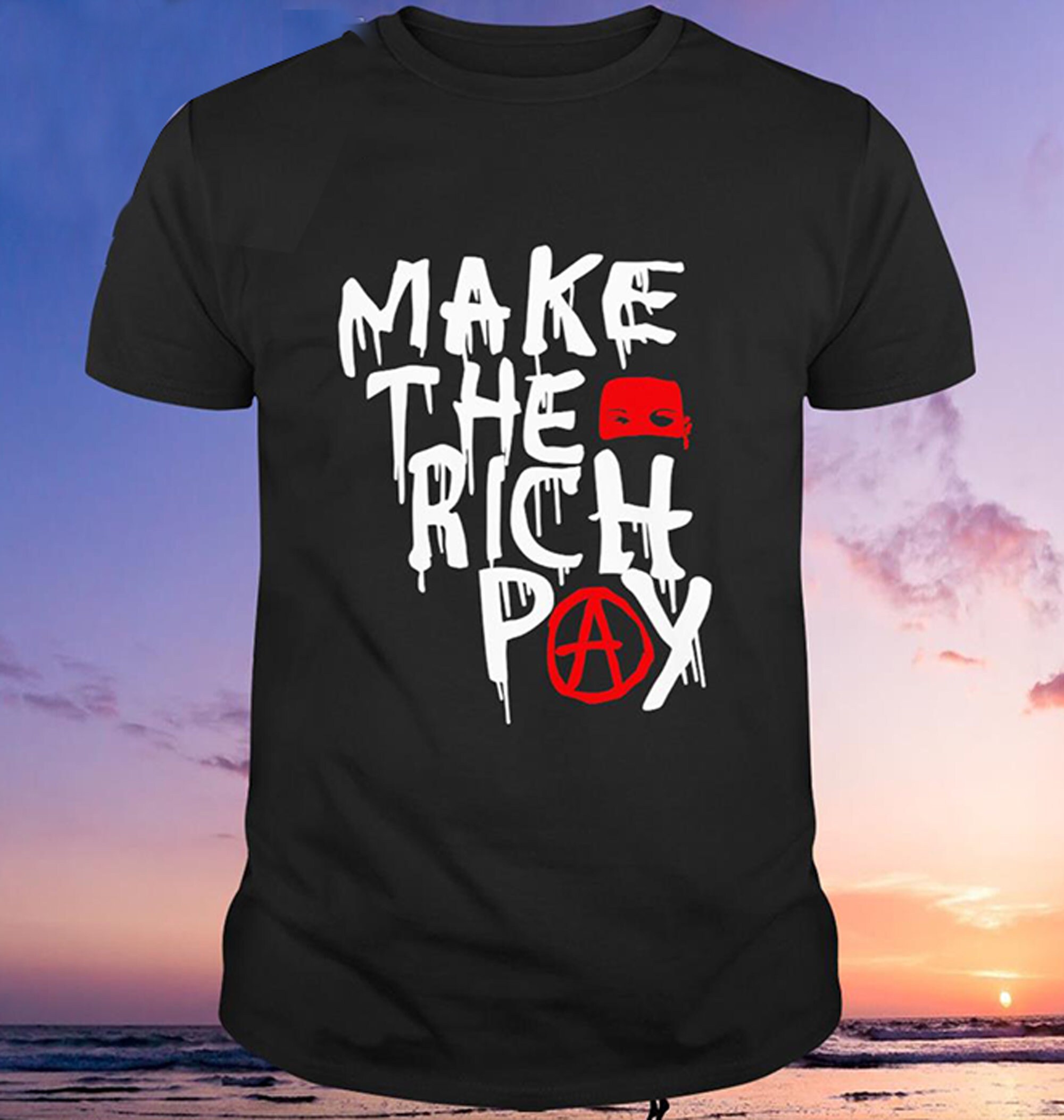 Discover Hasan Piker's "Make the Rich Pay Tax" T-shirt