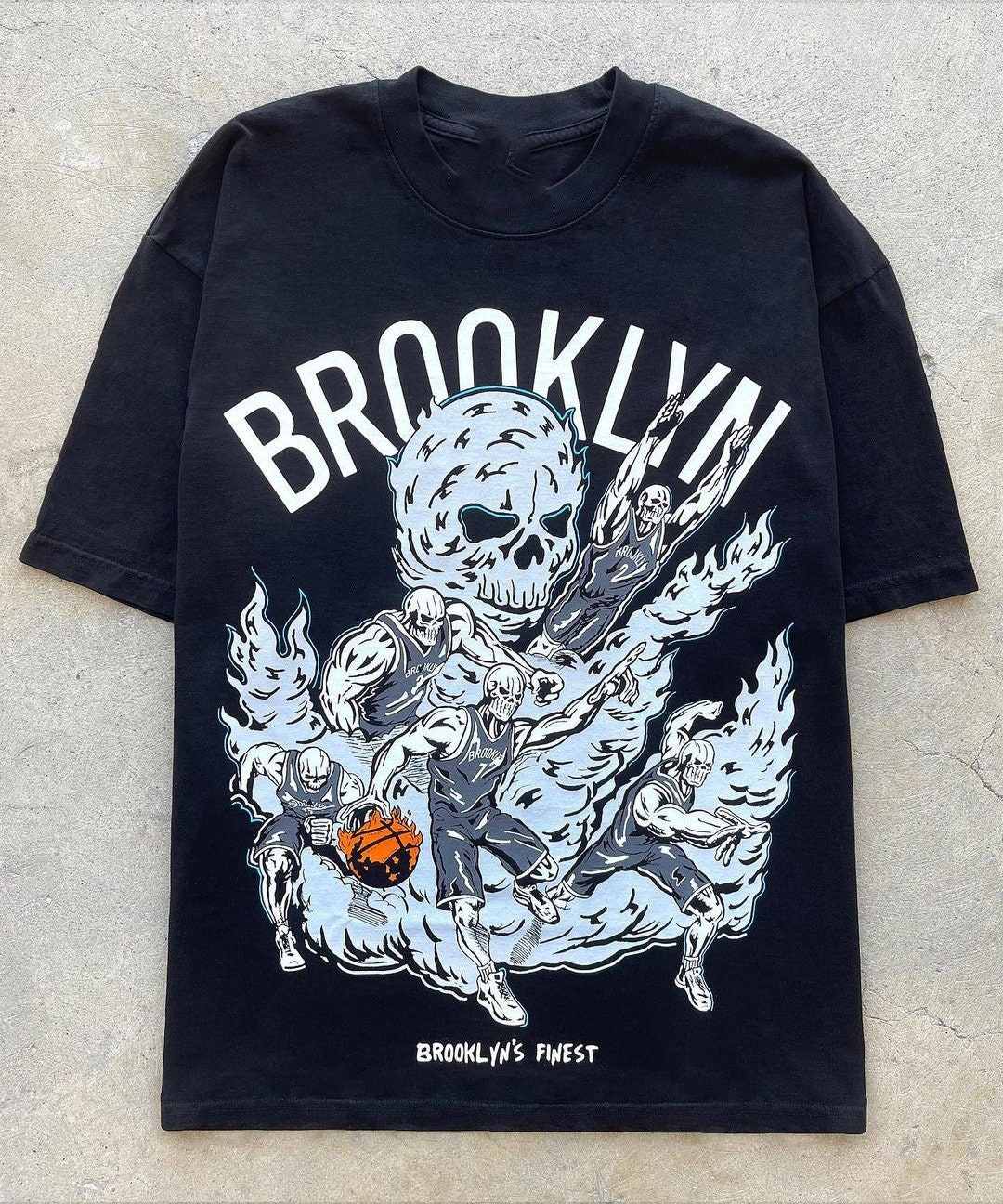 Warren Lotas Brooklyn's Finest T-shirt NBA - Etsy