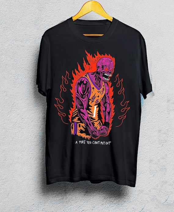 Warren Lotas Devin Booker Purple Skeleton Fire A Fire You Can't