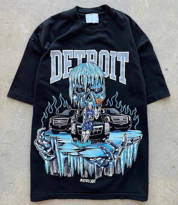 Warren Lotas X Detroit Motorcade T-shirt NBA -  Canada