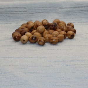 BETHLEHEM OLIVE BEADS from the Holy Land