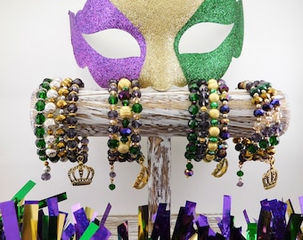 MARDI GRAS Bracelets 2
