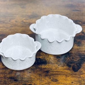 Handmade Clay Ceramic Casserole Dish