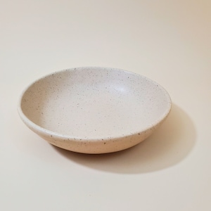 Handmade Clay Ceramic Matte Oatmeal Speckled Rustic Bowl/Bowl Set