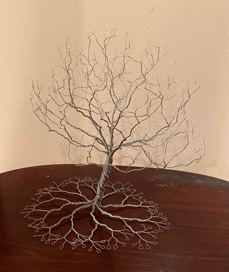 Twisted Wire Tree Sculpture Etsy