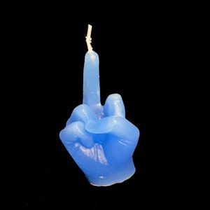 XL Candle Hand Gesture |Large Middle Finger Candle | Finger Candle | Funny  Candle |Hand Gesture | 7.91 inches 19 centimeters Large Hand