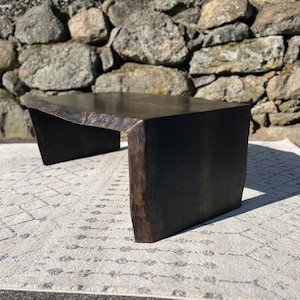 Cherry | Table | Live Edge | Rustic | Coffee Table  | Modern | Natural | Top | Waterfall edge | Wood