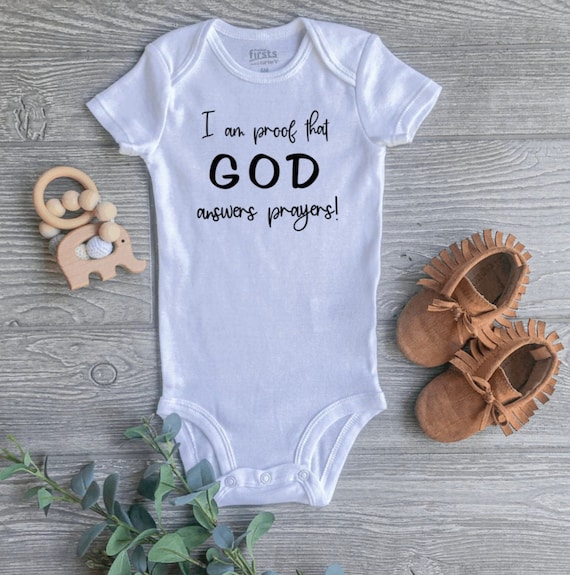 Baby Boy Onsie for Baby Shower Gift Baby Boy Gift I Am The New Miracle Baby Onsie