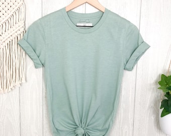 Bella and Canvas Plain Blank Tee 3001