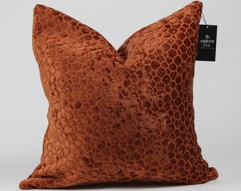 copper throw pillows