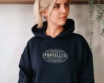 Fratellis family restaurant Astoria Oregon Goonies Unisex Hoodie Hooded Sweatshirt