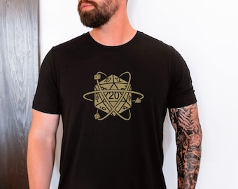 DND Dungeons and dragon game master D20 RPG Unisex Jersey Short Sleeve Tee T-Shirt