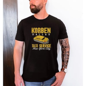 Korben Dallas Fifth Element Taxi Service New York City Unisex Jersey Short Sleeve Tee T-Shirt