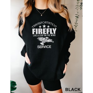 Firefly Serenity like a leaf on the wind Unisex Crewneck Sweatshirt