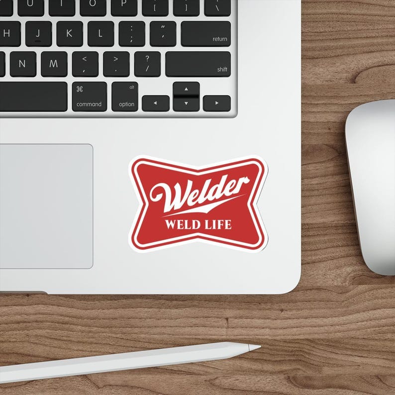 Welder Highlife Sticker, Construction worker, Plumber Gift, Sticker vinyl Indoor Outdoor laptop water bottle car Waterproof Die-Cut Sticker image 4
