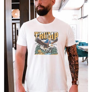 Funny Donald Trump 2024 Election Shirt, Support Trump, Republican, Make America great  Unisex Jersey Short Sleeve Tee T-shirt
