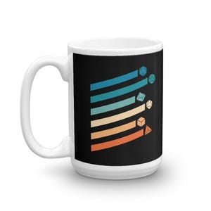 DND Tabletop D20 Dice RPG gamer gaming Mug