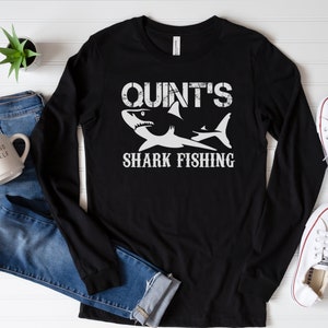 Jaws T Shirt Quint Hero of Amity/ Jaws Fans/ Jaws Gifts/ Movie Gifts 