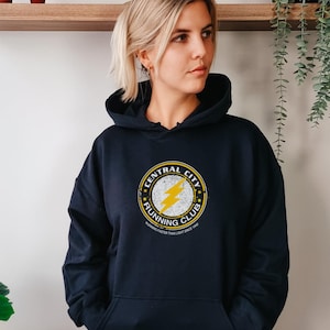 Central City Running Club Hooded Sweatshirt Running workout gym Unisex Hoodie Hooded Sweatshirt