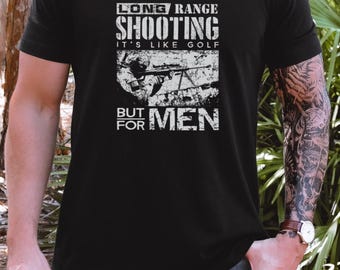 Long range shooting sport 2nd amendment Veteran rifle shooting Unisex Jersey Short Sleeve Tee T-Shirt