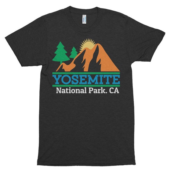 Vintage Yosemite National Park Summer Vacation Hiking camping | Etsy
