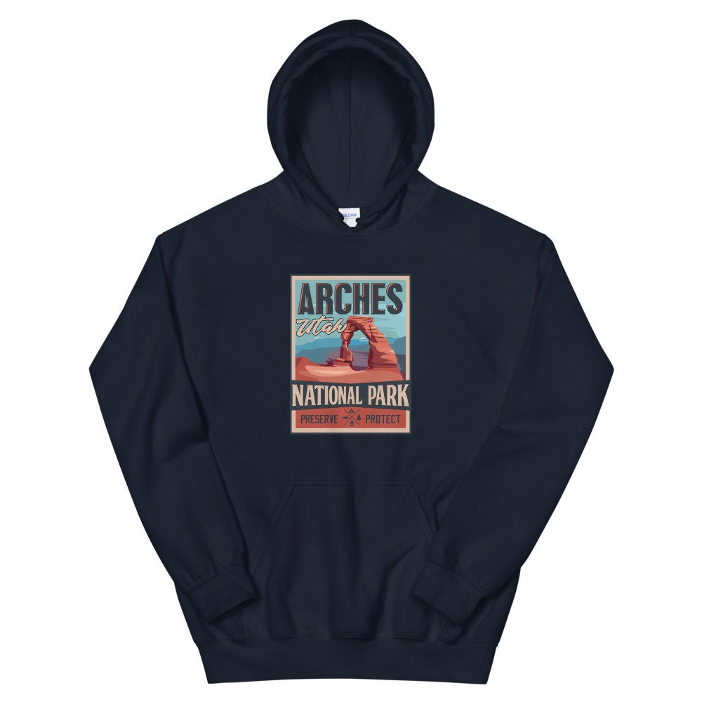 arches national park hoodie