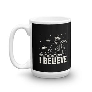 I believe Bigfoot Loch Ness Monster Yeti UFO Mug
