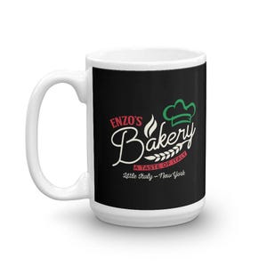 Retro Movie Enzos Bakery Mug